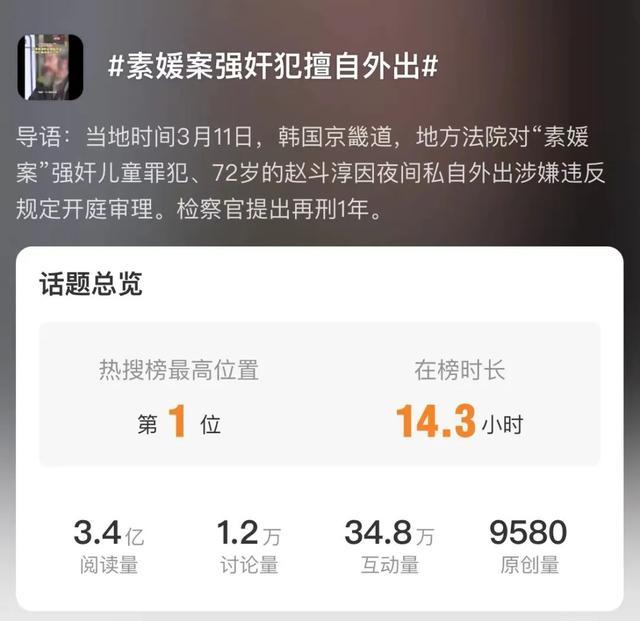 素媛案罪犯赵斗淳又被判了 因违反"夜间外出限制令"被判3个月