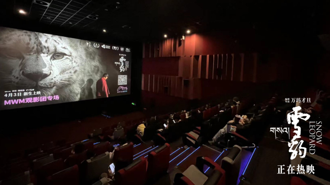万玛才旦高口碑电影《雪豹》路演 表达获观众盛赞