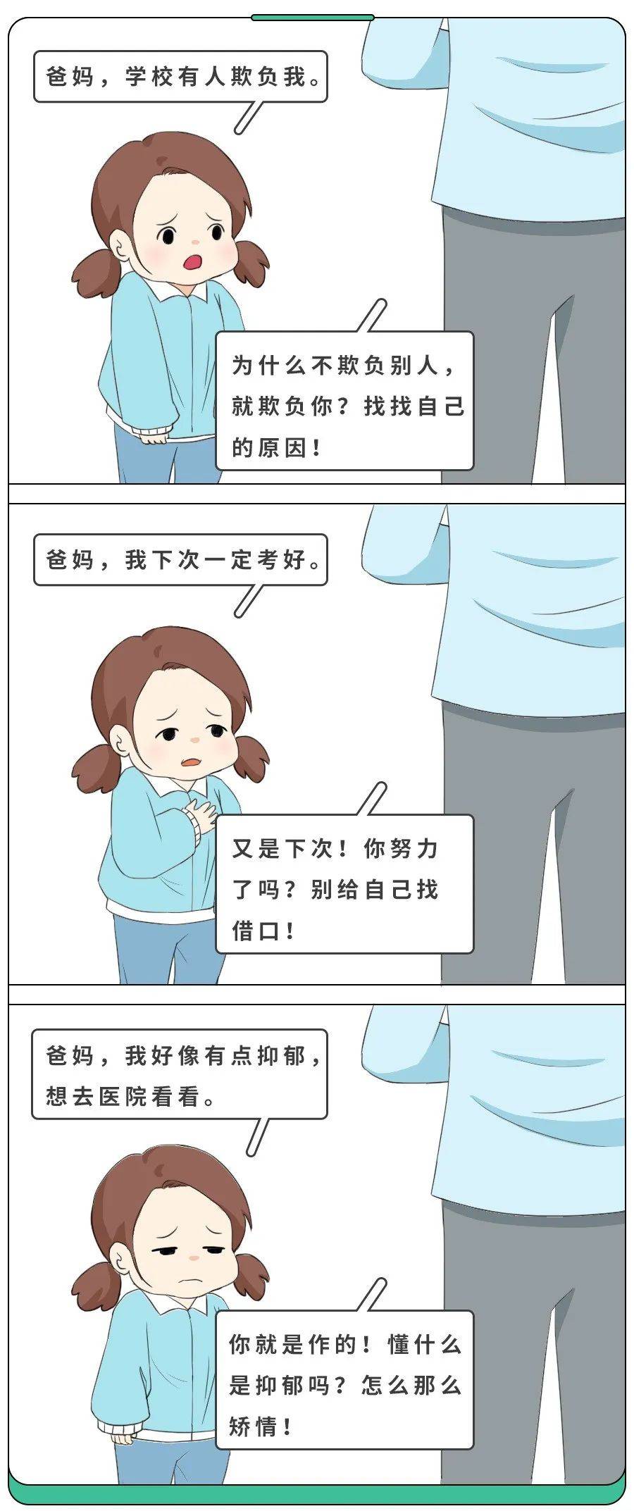 儿童抑郁症的表现症状有哪些？