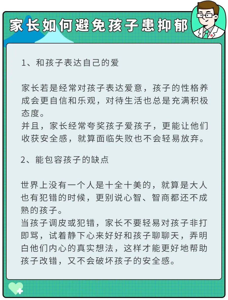儿童抑郁症的表现症状有哪些？