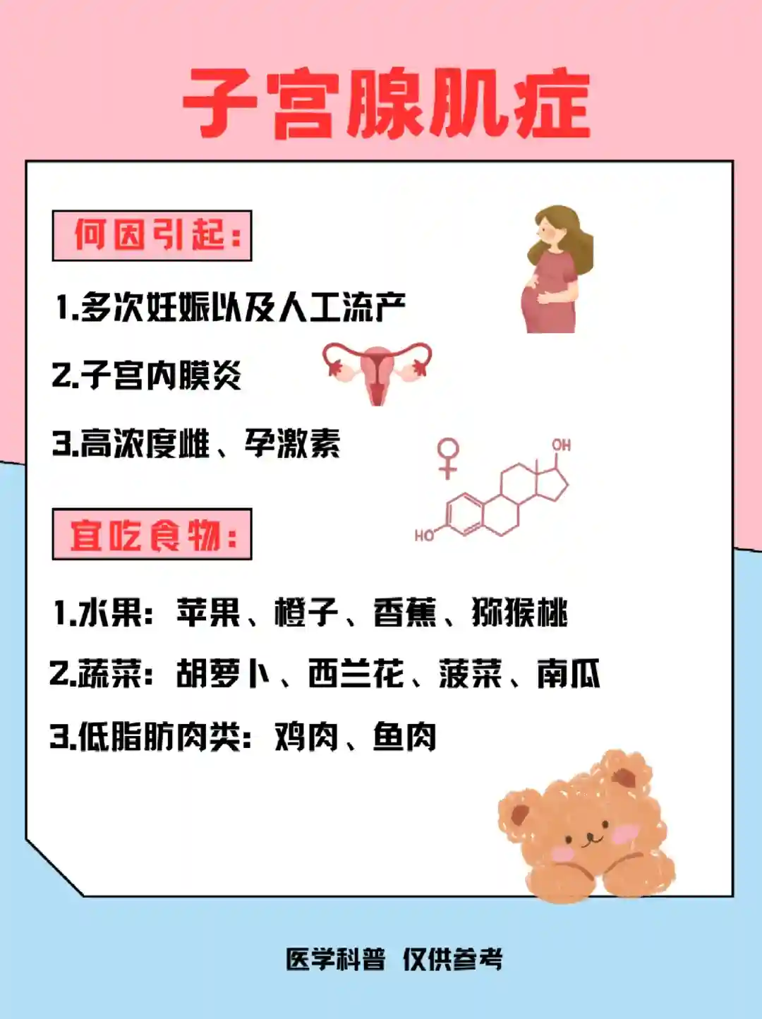什么是子宫腺肌症？看看症状、宜吃食物与雷区