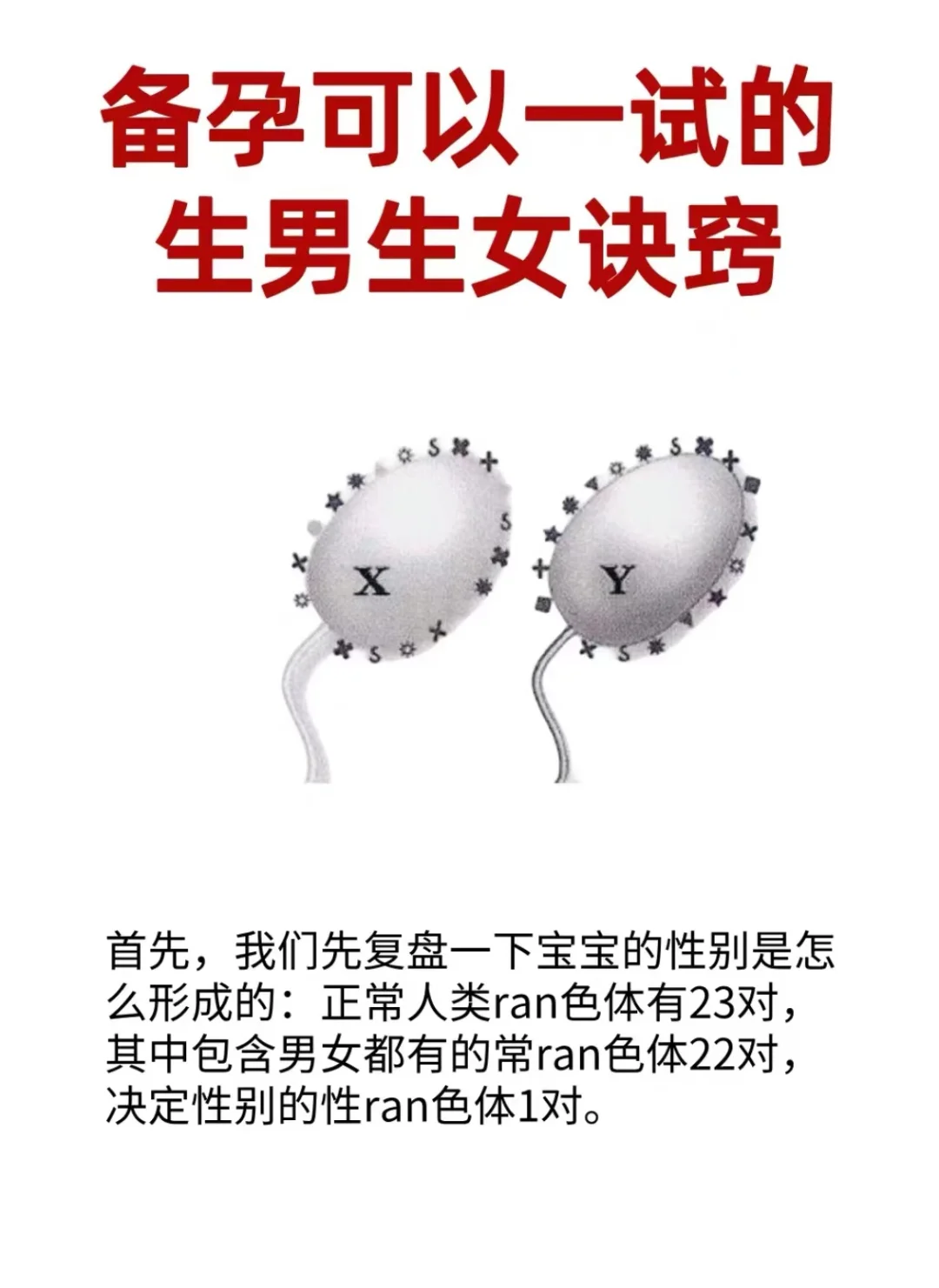 摊牌了！备孕可以一试的生男生女诀窍,你还在等什么