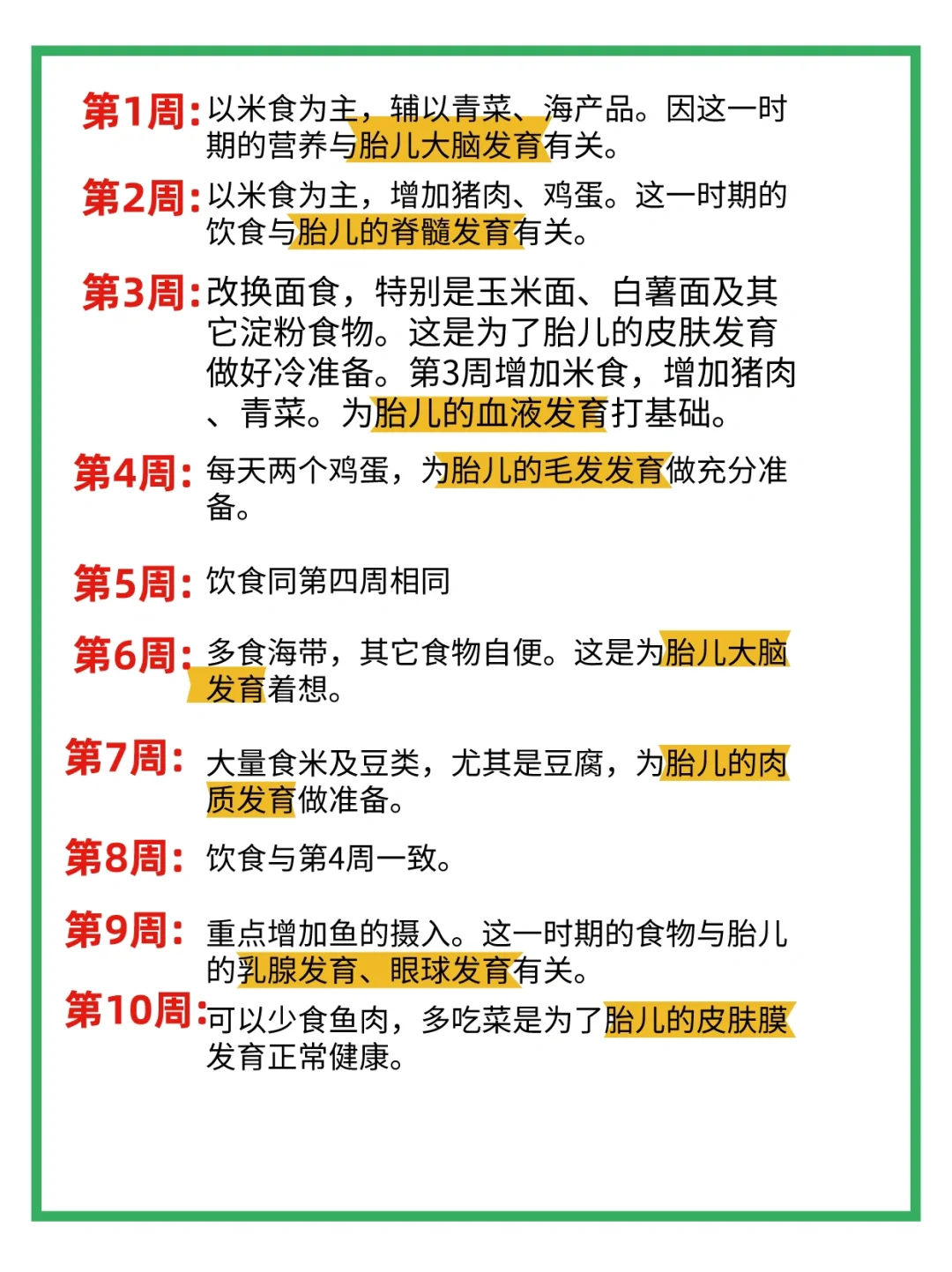 怀孕这么吃产检一路绿灯,能救一个是一个！