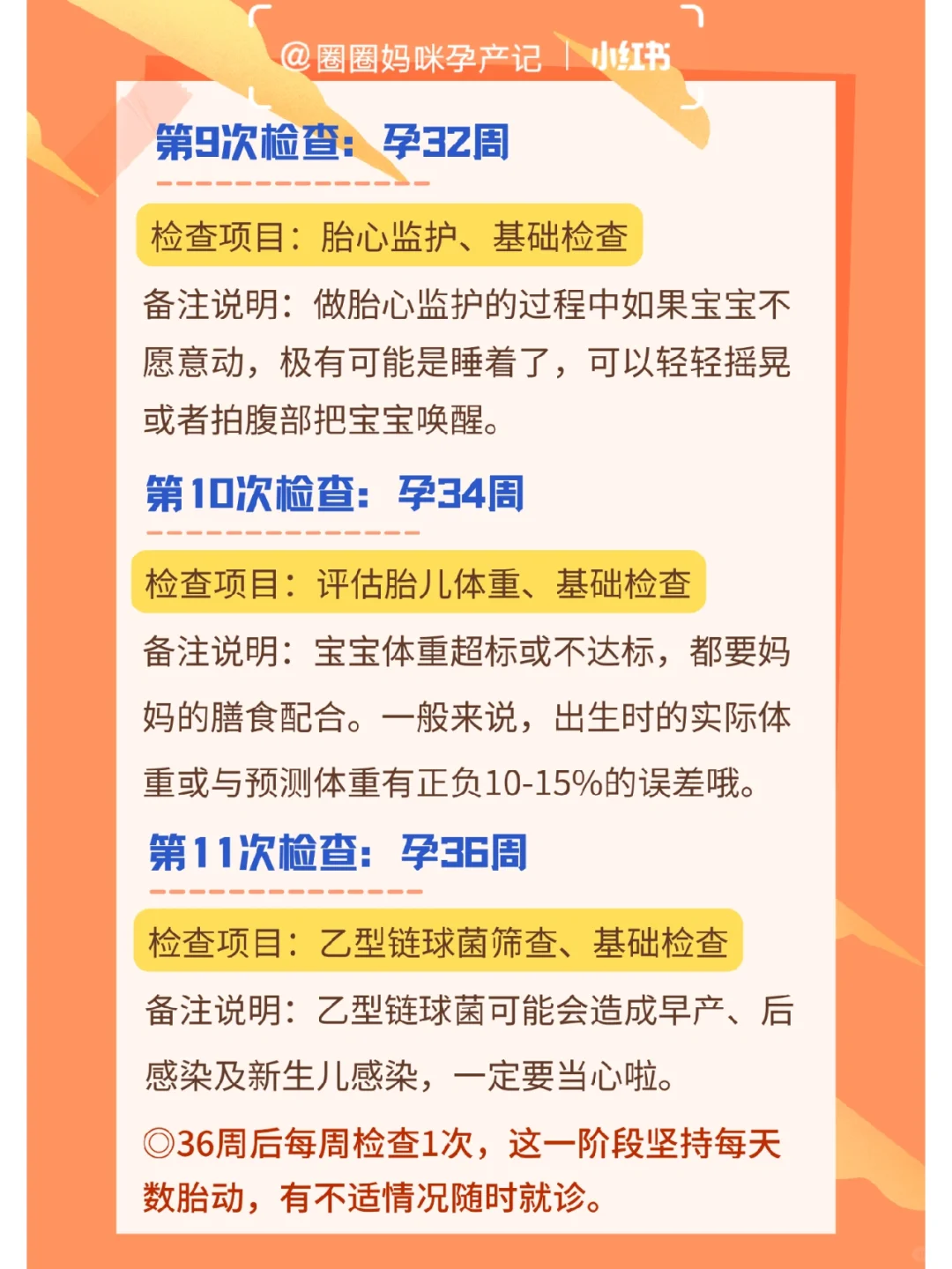 准孕妈须知：孕期产检项目时间全攻略,顺利一次过