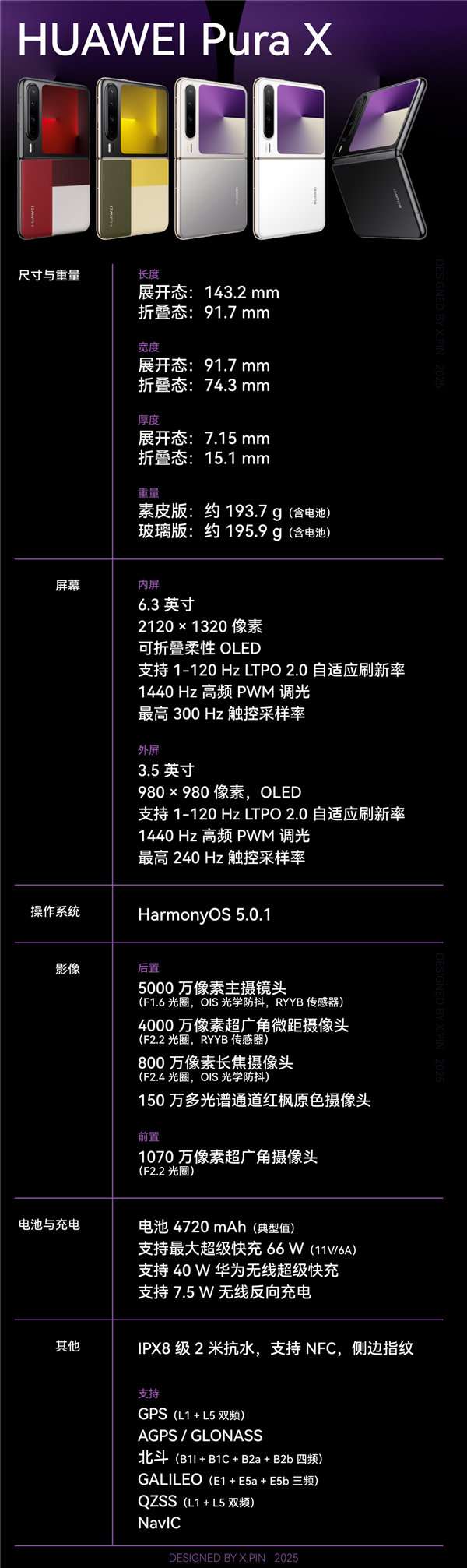 华为今天发布了个怪手机 这台Pura X玩得很大
