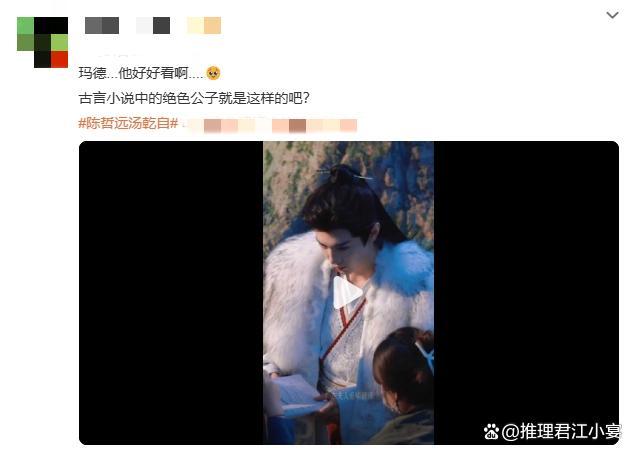 陈哲远张婧仪新剧路透