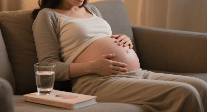 宝宝一直踢妈妈的肚子是什么原因？孕妈别慌,看这3种信号！