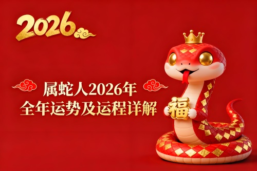 属蛇人2026年全年运势运程完整版